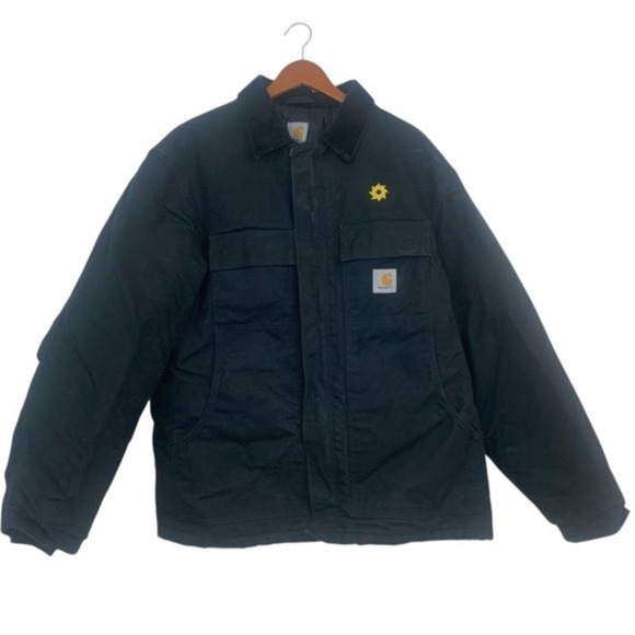 Carhartt Other - Carhartt Black Canvas Arctic Men's Size‎ L Workwear Chore Jacket